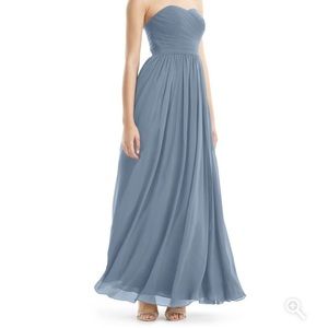 Azazie Dusty Blue Bridesmaid Dress